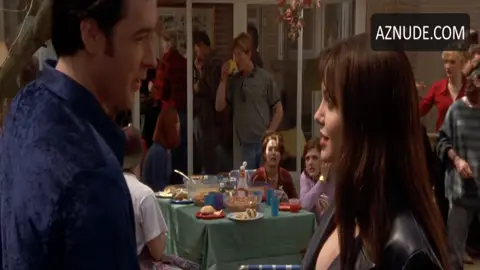 Angelina Jolie Breasts Scene in Pushing Tin — Pushing Tin