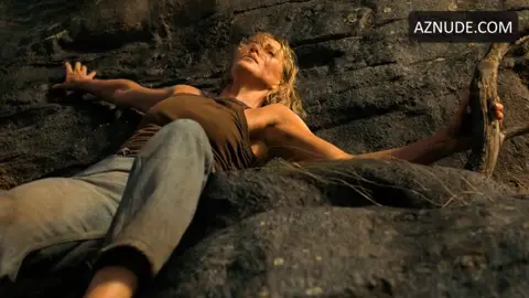 Charlize Theron Breasts Scene in Apex — Apex