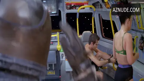Debi Mazar Breasts, Bikini Scene in Space Truckers — Space Truckers