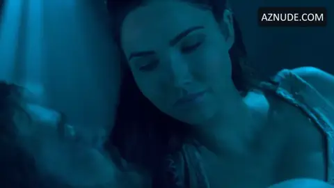 Jessica Green Breasts Scene in The Outpost — The Outpost