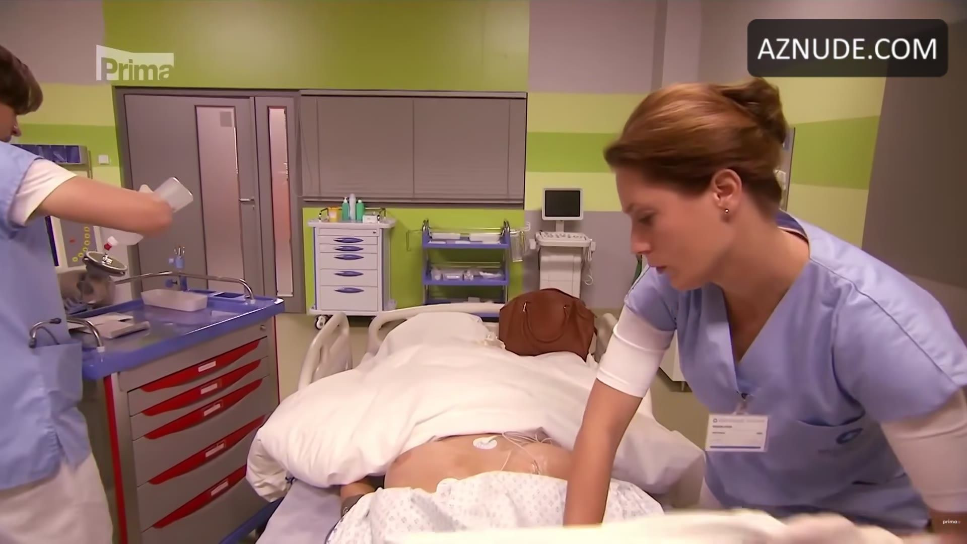 Hana Cizkova Breasts Scene in Modry Kod — Modry Kod