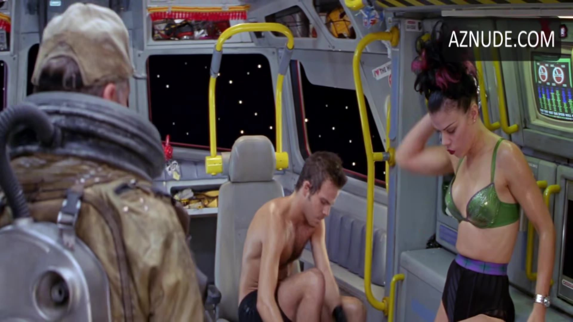 Debi Mazar Breasts, Bikini Scene in Space Truckers — Space Truckers