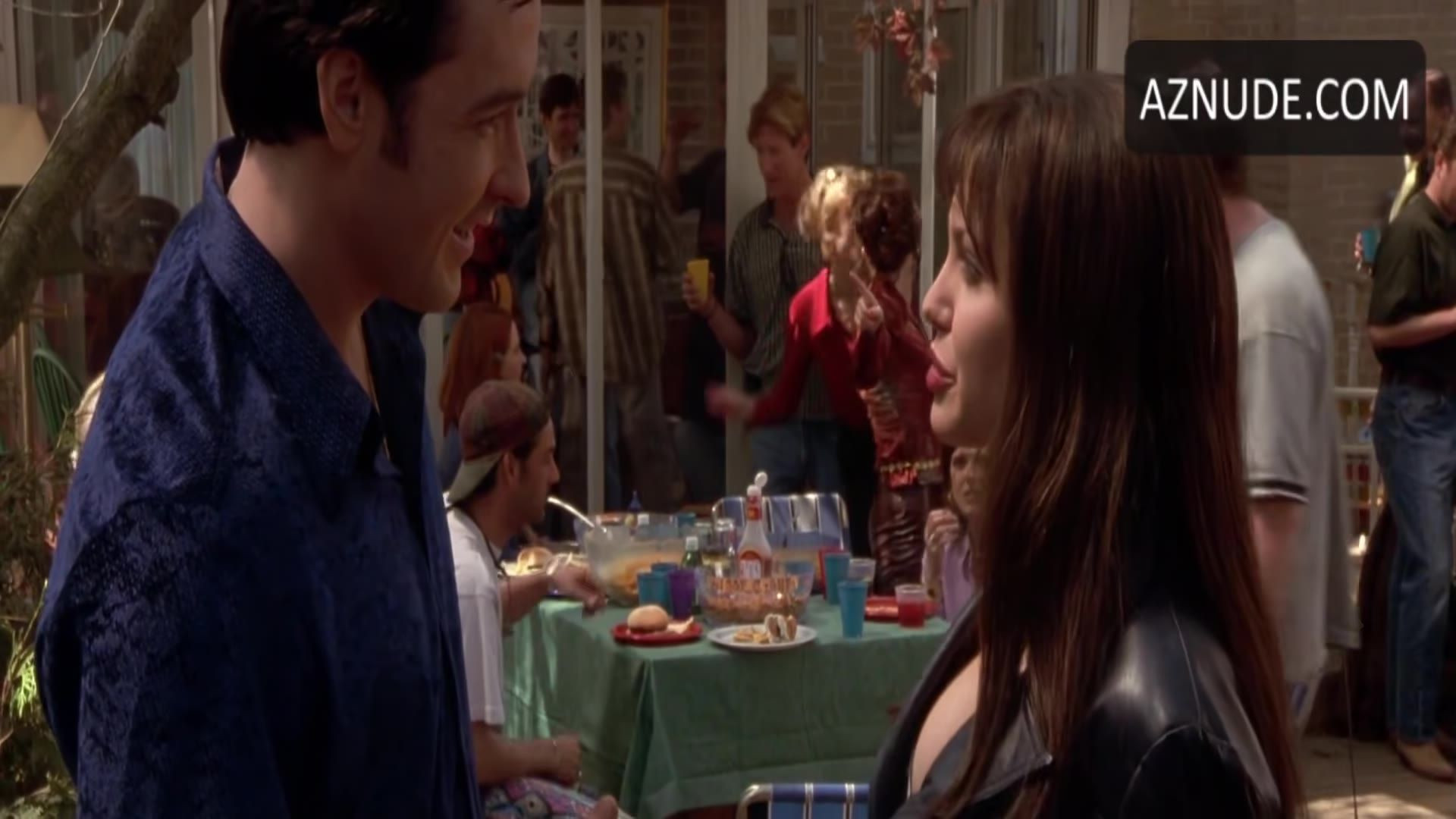 Angelina Jolie Breasts Scene in Pushing Tin — Pushing Tin