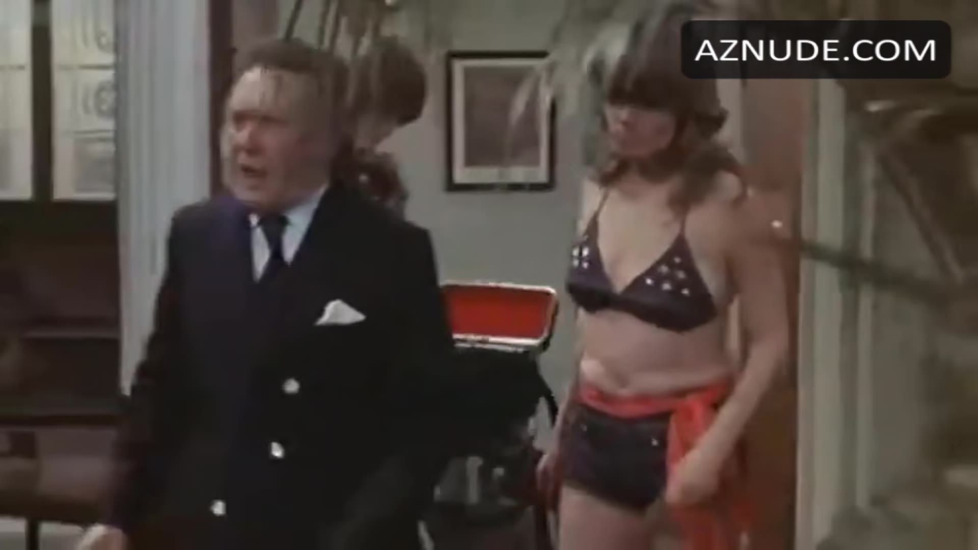 Wendy Richard Breasts, Bikini Scene in Carry On Girls — Carry On Girls