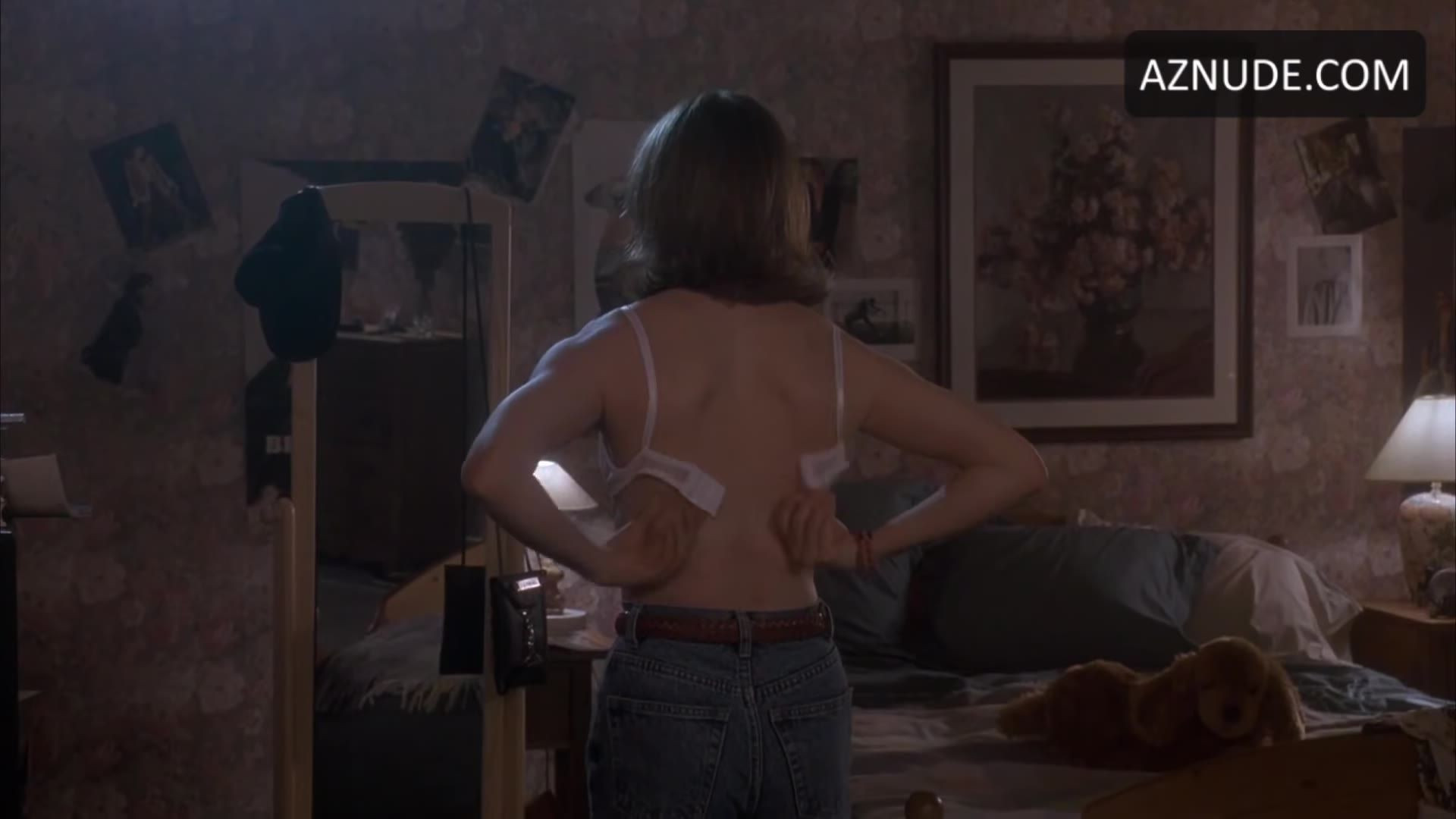 Amy Hargreaves Breasts, Underwear Scene in Brainscan — Brainscan