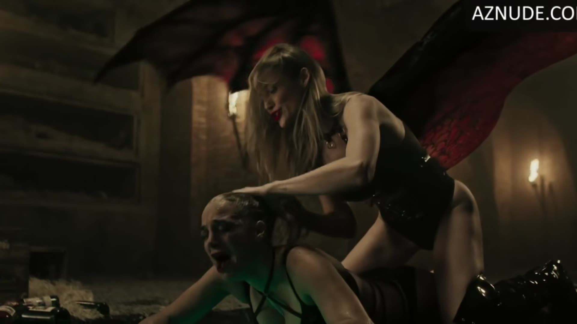 Dichen Lachman Butt, Breasts Scene in Vampires Of The Velvet Lounge — Vampires Of The Velv