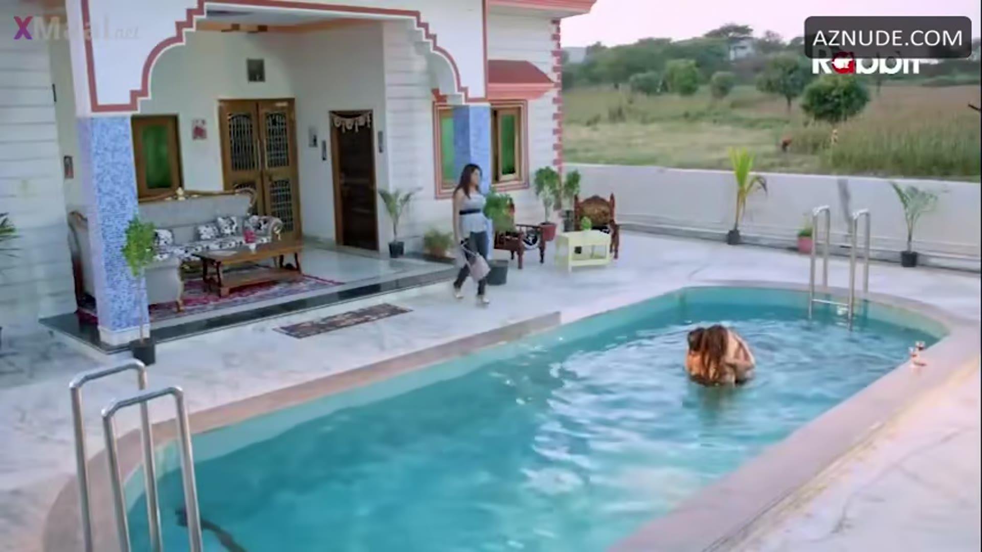 Nidhi Mahawan Breasts Scene in Dahej Me Saala 5 — Dahej Me Saala